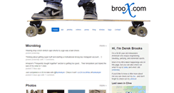 Desktop Screenshot of derek.broox.com